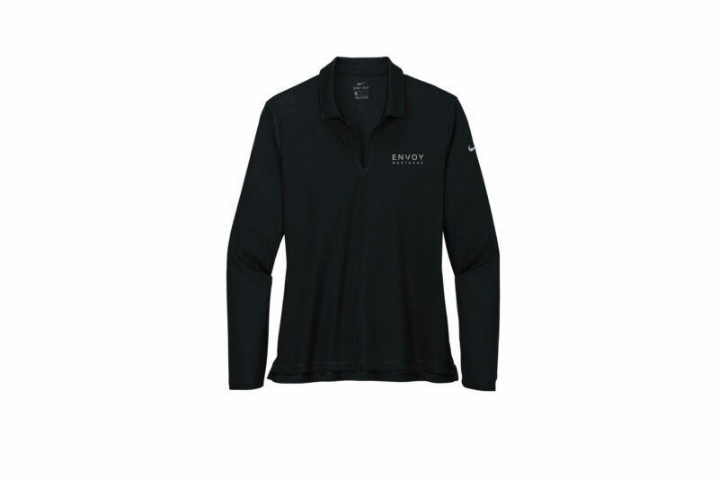 Envoy Mortgage | Nike Ladies Long Sleeve Polo - Image 2