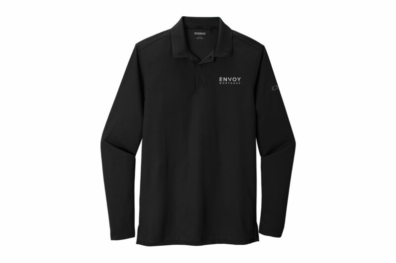 Envoy Mortgage | Ogio Long Sleeve Mens Polos - Image 2