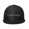 PLACE + Envoy | New Era® Camo Flat Bill Snapback Cap- Embroidered