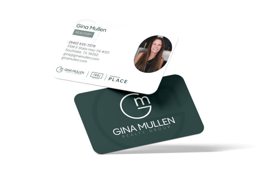 PLACE | Gina Mullen Realty Group Business Card